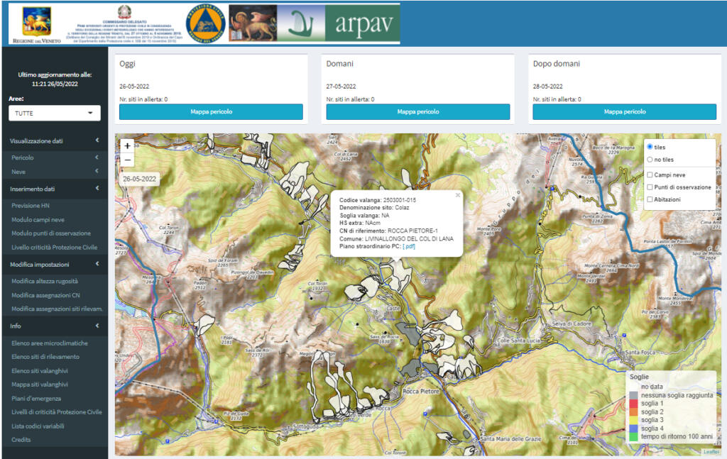 Dashboard Veneto 2